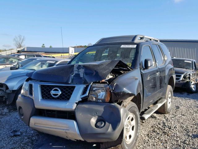 5N1AN0NU5FN664464 - 2015 NISSAN XTERRA X BLACK photo 2