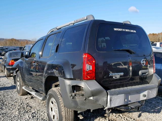 5N1AN0NU5FN664464 - 2015 NISSAN XTERRA X BLACK photo 3