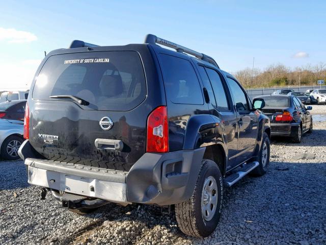 5N1AN0NU5FN664464 - 2015 NISSAN XTERRA X BLACK photo 4