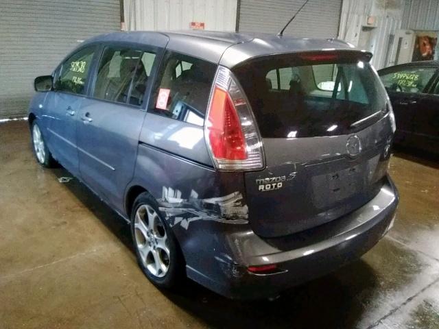 JM1CR293780305874 - 2008 MAZDA 5 BLUE photo 3