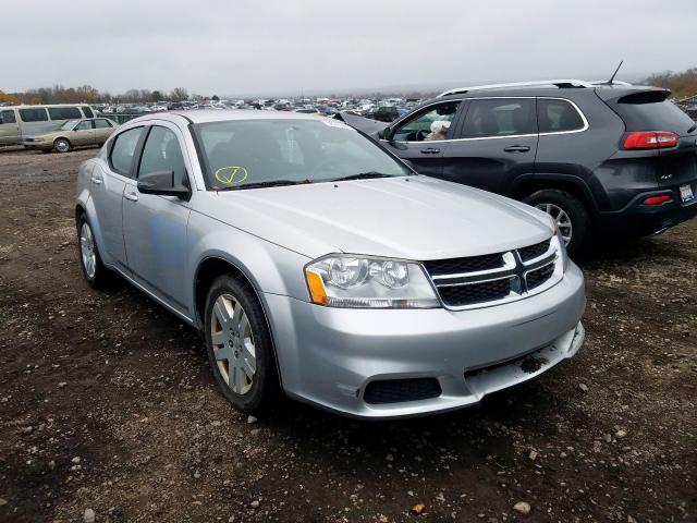 1B3BD4FBXBN579325 - 2011 DODGE AVENGER EX SILVER photo 1