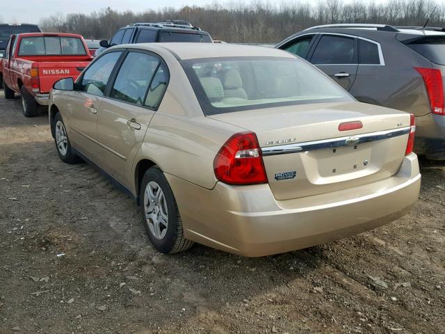 1G1ZS53F46F147418 - 2006 CHEVROLET MALIBU LS 金色 照片 3