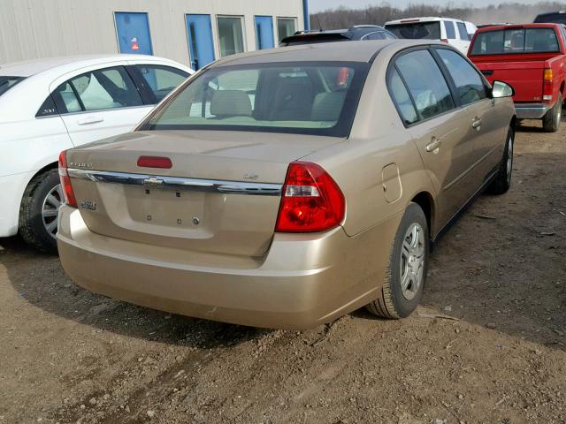 1G1ZS53F46F147418 - 2006 CHEVROLET MALIBU LS 金色 照片 4