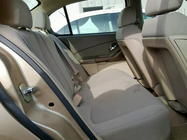 1G1ZS53F46F147418 - 2006 CHEVROLET MALIBU LS 金色 照片 6