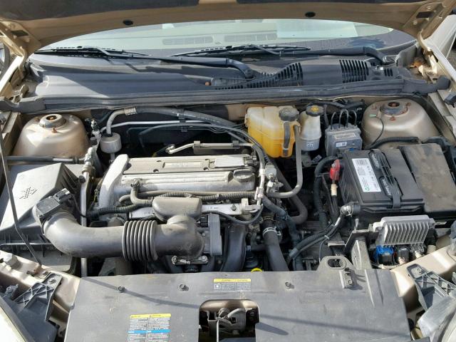 1G1ZS53F46F147418 - 2006 CHEVROLET MALIBU LS 金色 照片 7