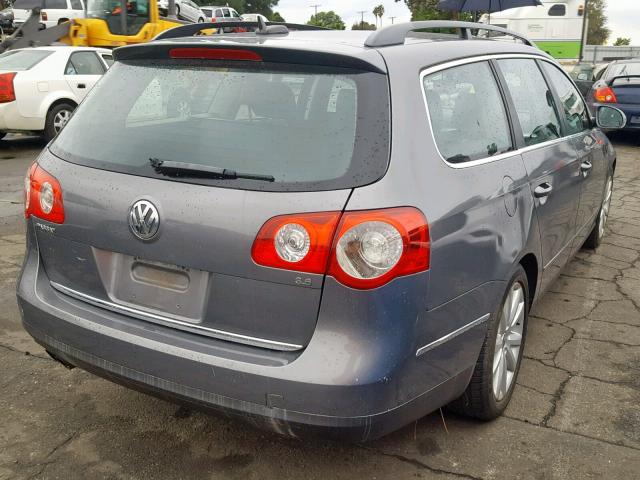 WVWPU73C37E008012 - 2007 VOLKSWAGEN PASSAT 3.6 GRAY photo 4