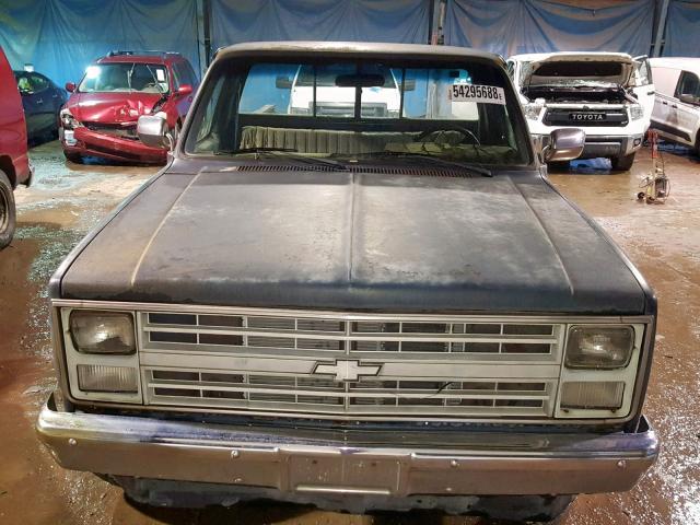 1GCEK24L1GF362670 - 1986 CHEVROLET K20 BLUE photo 7