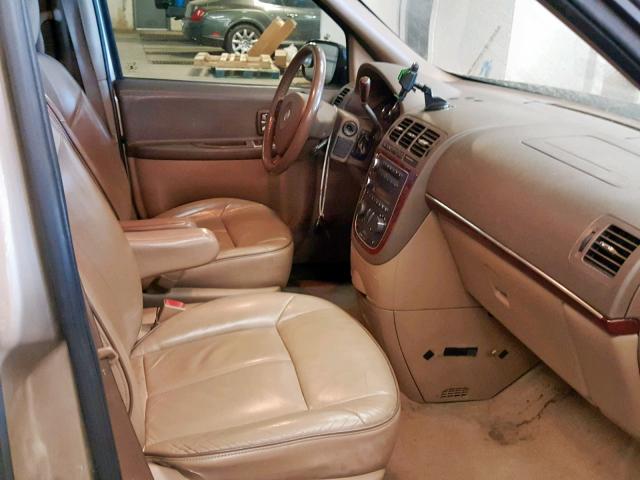 5GADX33L85D209184 - 2005 BUICK TERRAZA CX GOLD photo 5