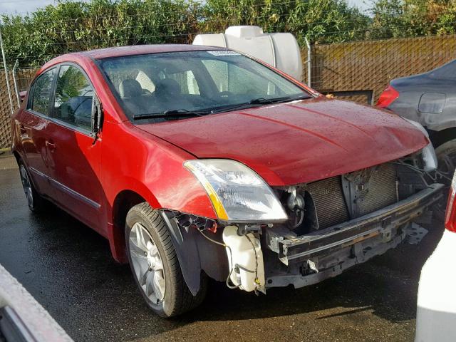 3N1AB6AP8CL678633 - 2012 NISSAN SENTRA 2.0 RED photo 1