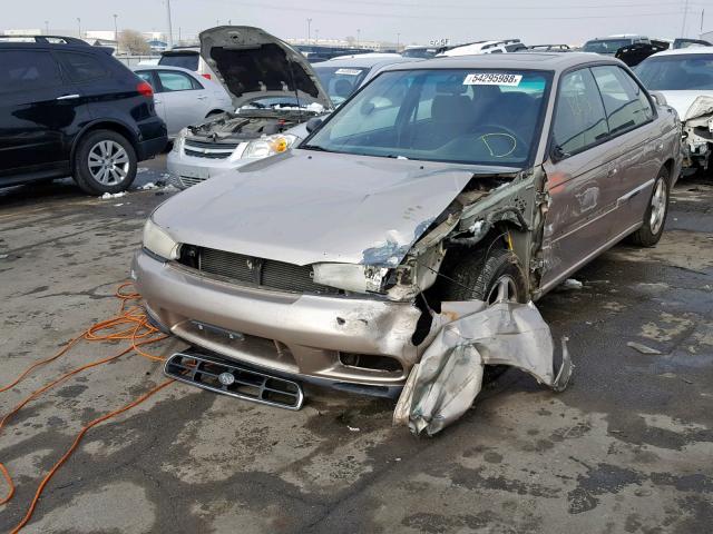 4S3BD4352X7253690 - 1999 SUBARU LEGACY L TAN photo 2