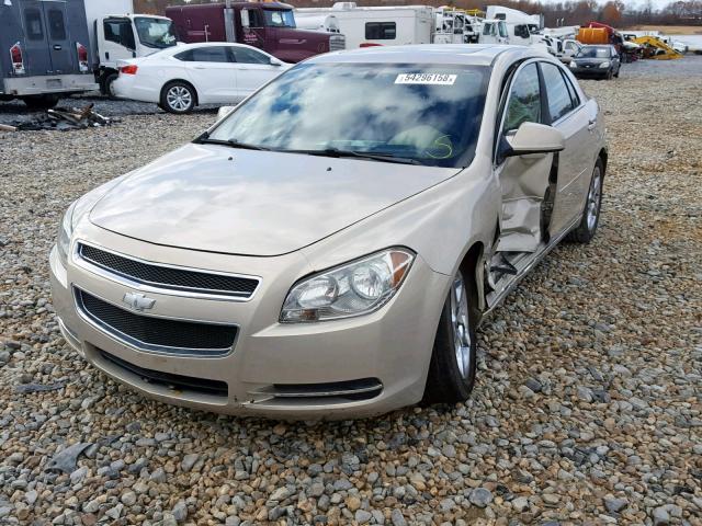 1G1ZC5E14BF268801 - 2011 CHEVROLET MALIBU 1LT BEIGE photo 2