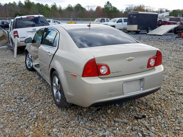 1G1ZC5E14BF268801 - 2011 CHEVROLET MALIBU 1LT BEIGE photo 3