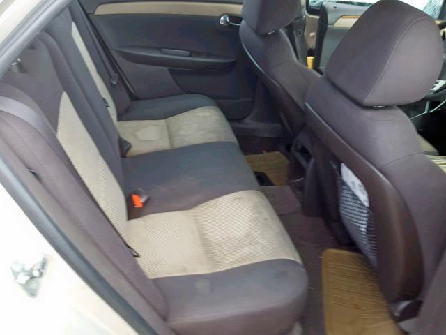 1G1ZC5E14BF268801 - 2011 CHEVROLET MALIBU 1LT BEIGE photo 6