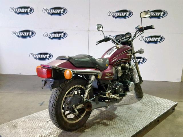 JH2RC0128DM102280 - 1983 HONDA CB750 SC PURPLE photo 4