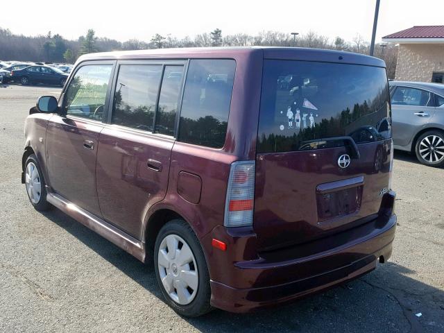 JTLKT324964032484 - 2006 TOYOTA SCION XB Қызыл фото 3