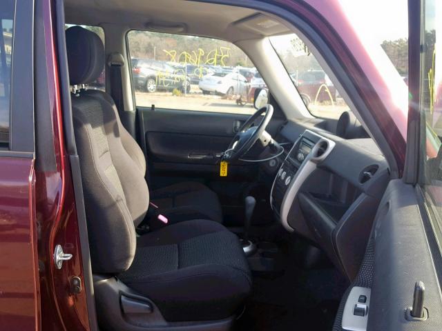 JTLKT324964032484 - 2006 TOYOTA SCION XB Қызыл фото 5