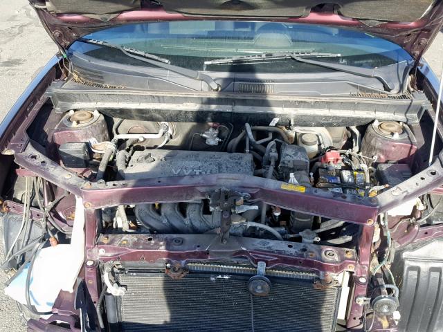 JTLKT324964032484 - 2006 TOYOTA SCION XB Қызыл фото 7