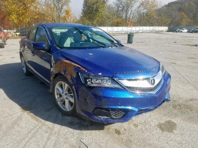 19UDE2F32GA010373 - 2016 ACURA ILX BASE W BLUE photo 1