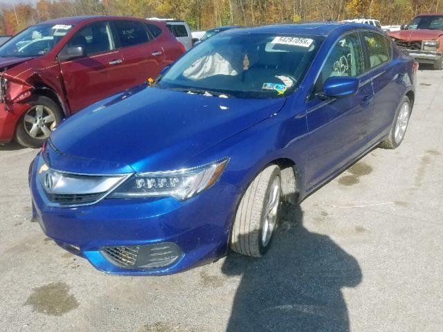 19UDE2F32GA010373 - 2016 ACURA ILX BASE W BLUE photo 2