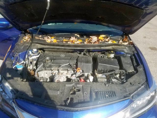 19UDE2F32GA010373 - 2016 ACURA ILX BASE W BLUE photo 7