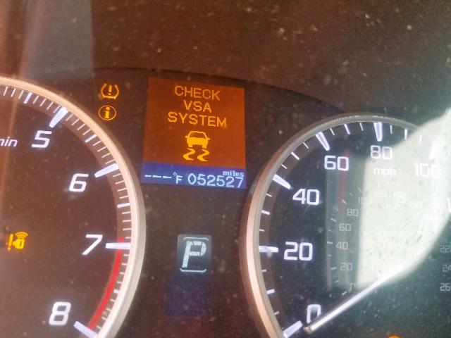 19UDE2F32GA010373 - 2016 ACURA ILX BASE W BLUE photo 8