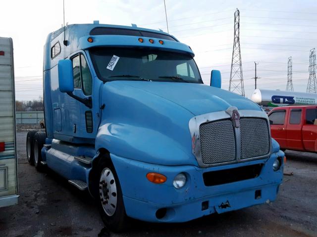 1XKTDU9X7XJ798840 - 1999 KENWORTH CONSTRUCTI BLUE photo 1