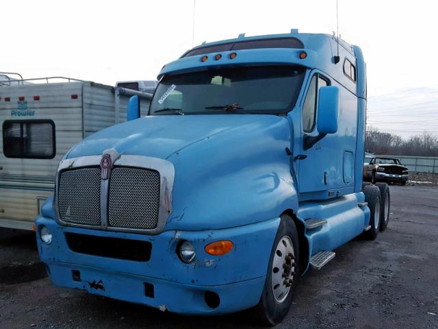 1XKTDU9X7XJ798840 - 1999 KENWORTH CONSTRUCTI BLUE photo 2