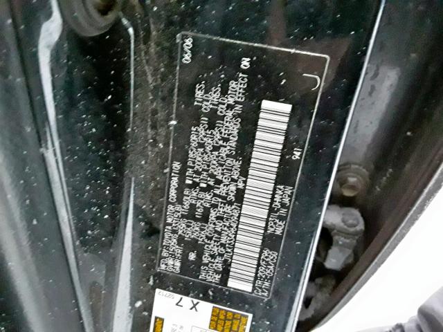 JTLKT334964094871 - 2006 TOYOTA SCION XB Қара фото 10