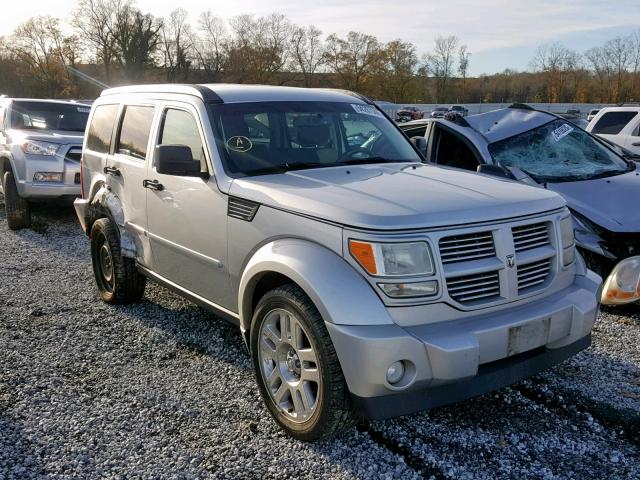 1D4PT4GX0BW586900 - 2011 DODGE NITRO HEAT SILVER photo 1