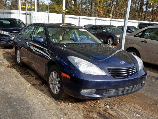 JTHBA30G145011505 - 2004 LEXUS ES 330 BLUE photo 1