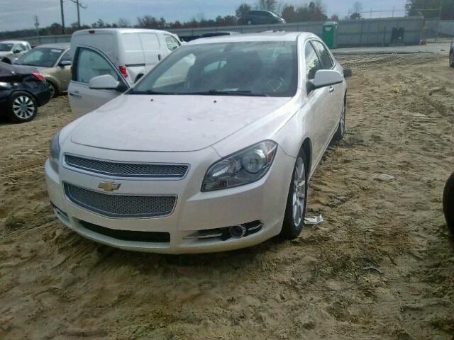 1G1ZG5E7XCF292109 - 2012 CHEVROLET MALIBU LTZ WHITE photo 2