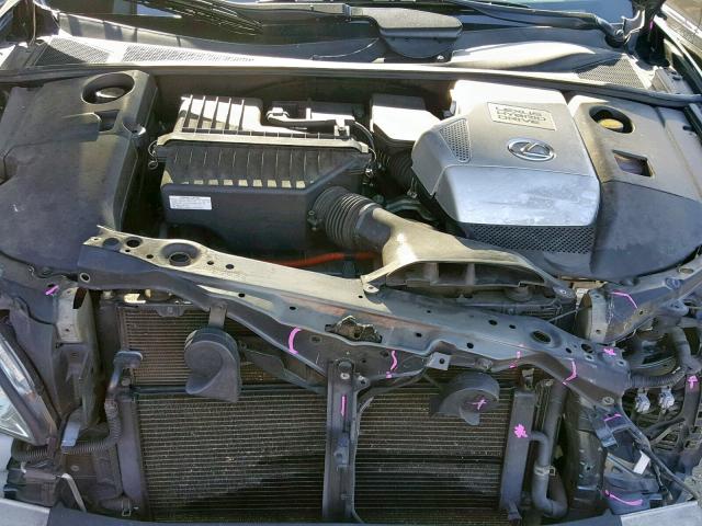 JTJGW31U172002657 - 2007 LEXUS RX 400H GRAY photo 7