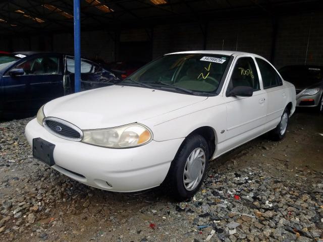 3FAFP65L4WM119208 - 1998 FORD CONTOUR BA WHITE photo 2