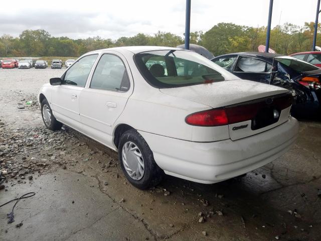 3FAFP65L4WM119208 - 1998 FORD CONTOUR BA WHITE photo 3