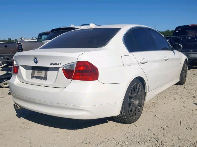 WBAVB33586KR73680 - 2006 BMW 330 I WHITE photo 4