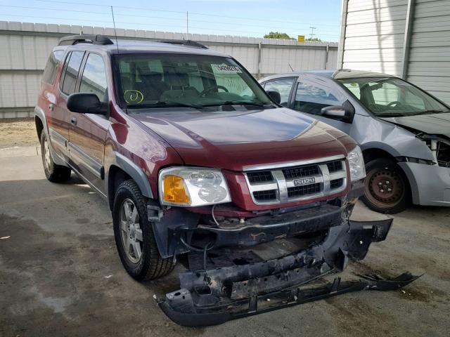 4NUES16S946702372 - 2004 ISUZU ASCENDER S RED photo 1