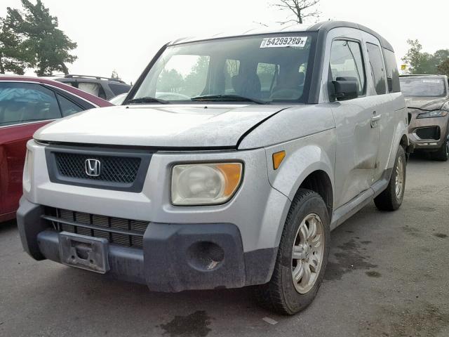 5J6YH28716L004228 - 2006 HONDA ELEMENT EX SILVER photo 2