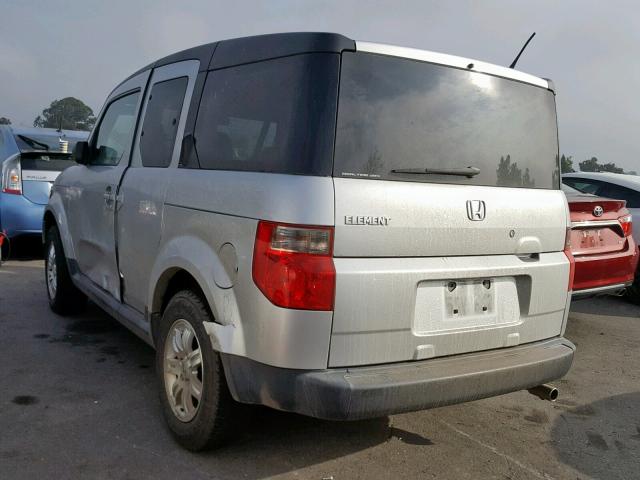 5J6YH28716L004228 - 2006 HONDA ELEMENT EX SILVER photo 3