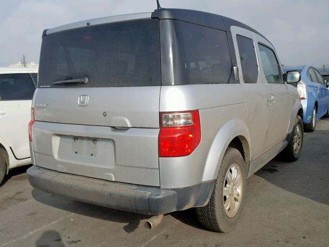 5J6YH28716L004228 - 2006 HONDA ELEMENT EX SILVER photo 4