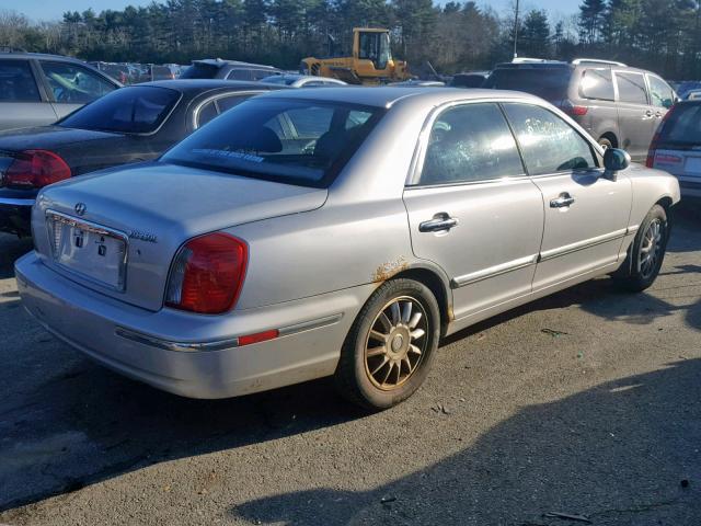 KMHFU45E25A385648 - 2005 HYUNDAI XG 350 SILVER photo 4