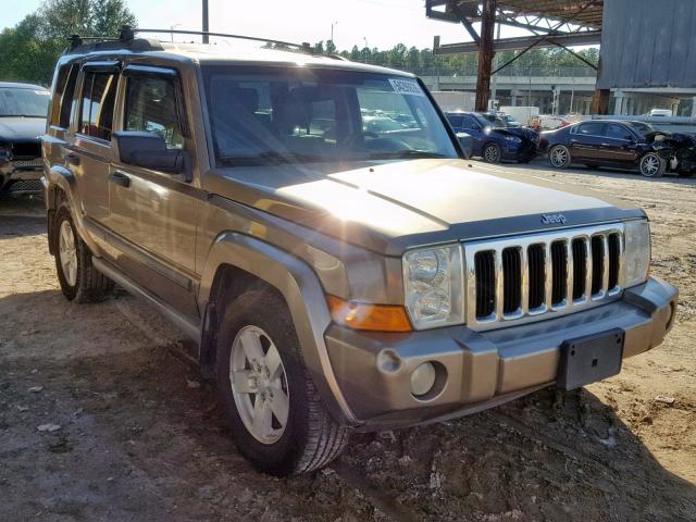 1J8HH48K06C236060 - 2006 JEEP COMMANDER GOLD photo 1