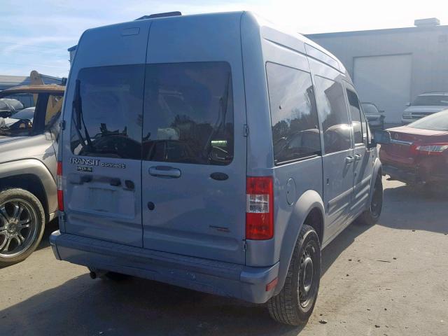 NM0KS9CN7CT113054 - 2012 FORD TRANSIT CO BLUE photo 4