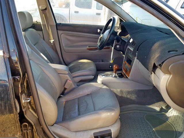 WVWRH63B22P030434 - 2002 VOLKSWAGEN PASSAT GLX BLACK photo 5