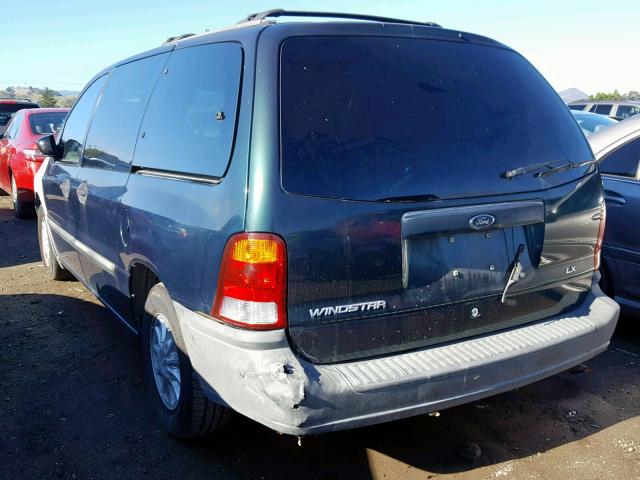 2FMDA5146XBA73231 - 1999 FORD WINDSTAR L GREEN photo 3