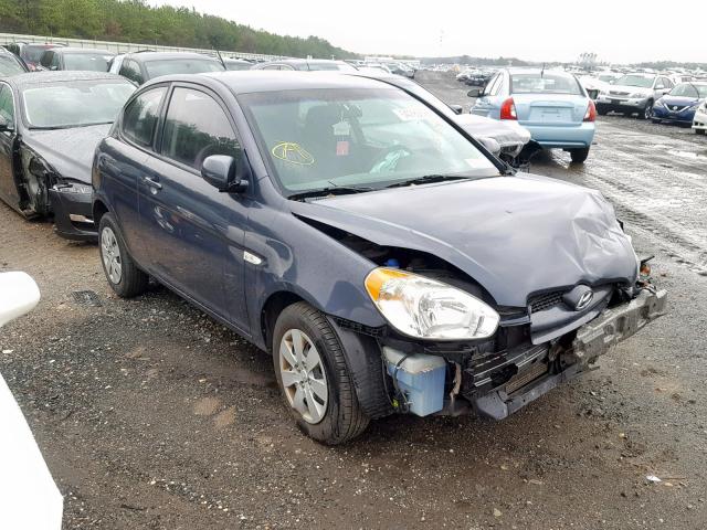 KMHCM3AC0AU153026 - 2010 HYUNDAI ACCENT BLU GRAY photo 1