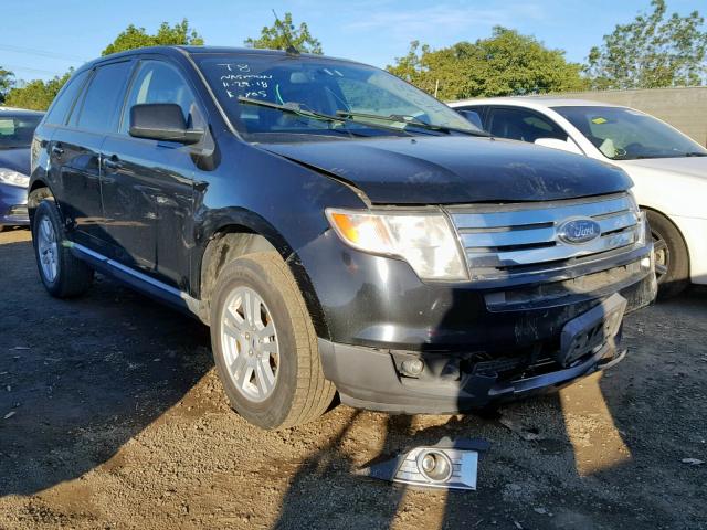 2FMDK38C38BA77768 - 2008 FORD EDGE SEL BLACK photo 1