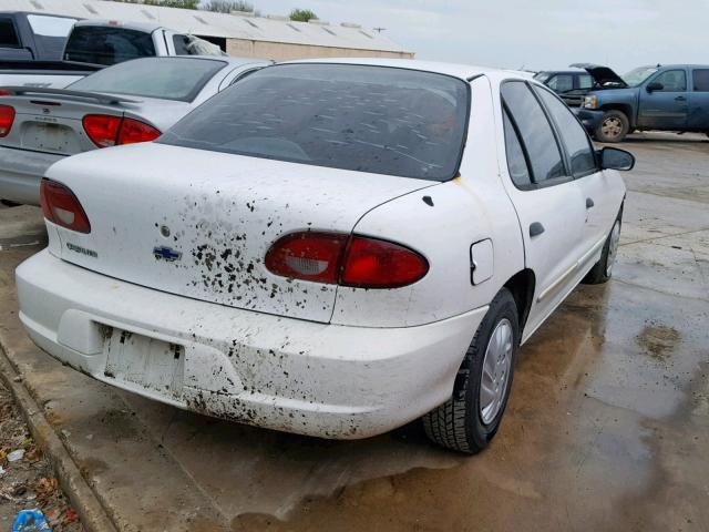 1G1JC524727270743 - 2002 CHEVROLET CAVALIER B WHITE photo 4