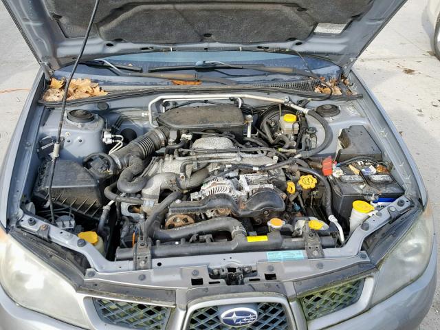 JF1GG67626G817869 - 2006 SUBARU IMPREZA 2. GRAY photo 7