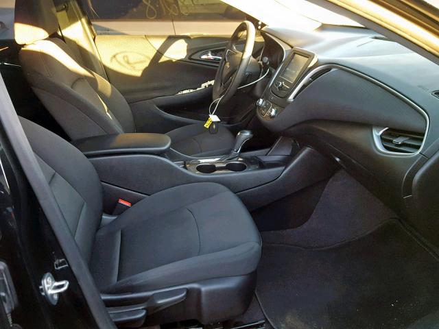 1G1ZB5ST5HF142142 - 2017 CHEVROLET MALIBU LS BLACK photo 5