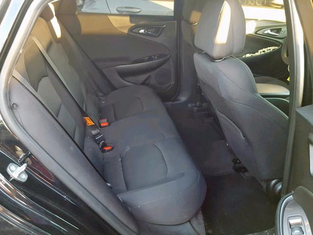 1G1ZB5ST5HF142142 - 2017 CHEVROLET MALIBU LS BLACK photo 6